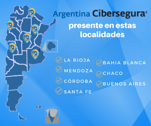 ¡Conocé las Sedes Regionales de Argentina Cibersegura!